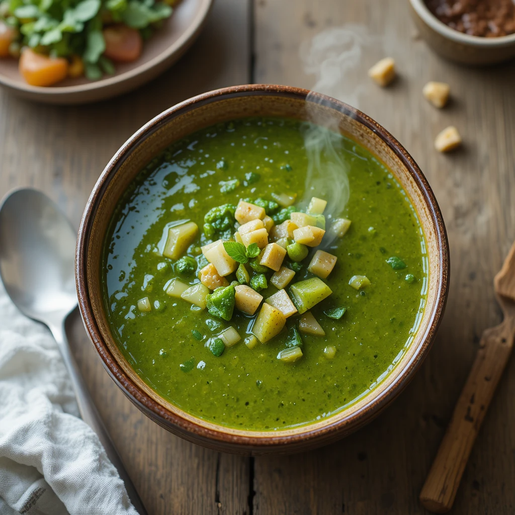 Green Detox Vegetable Soup