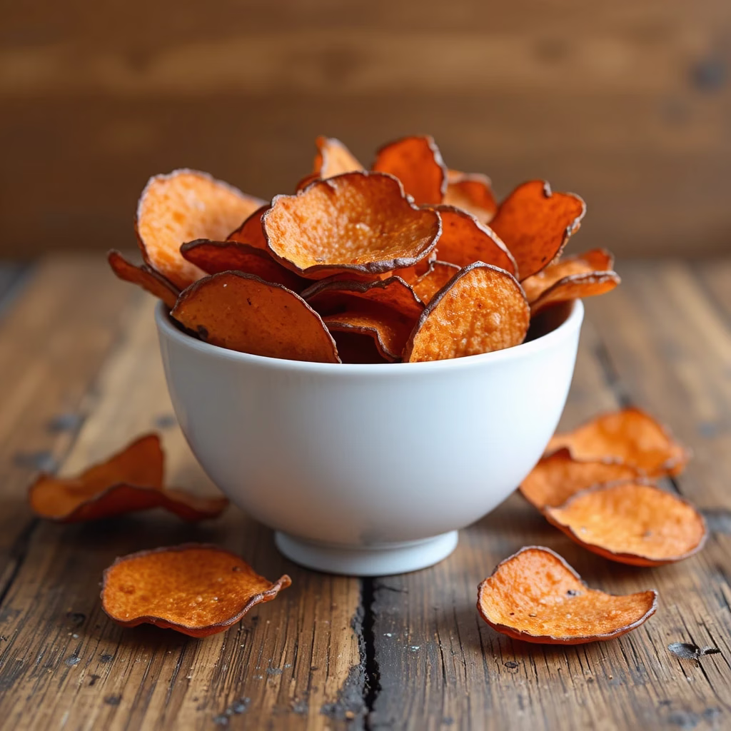Crispy Sweet Potato Chips
